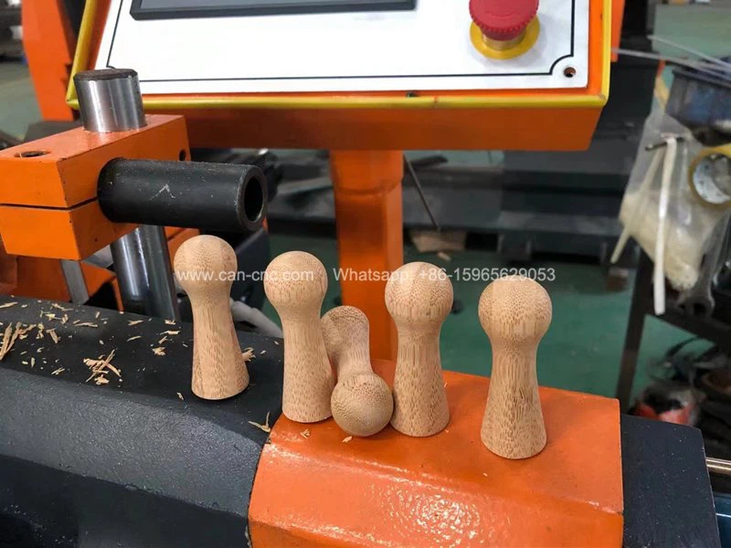 High-speed wooden handle turning lathe machine (5)