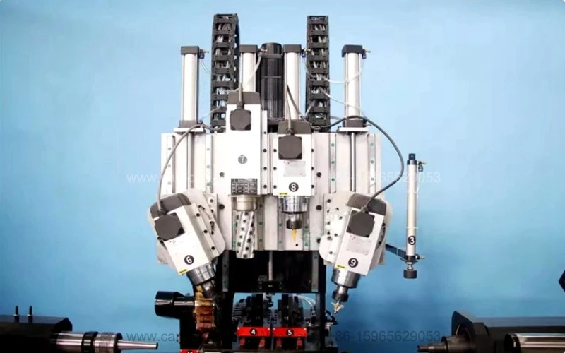 wood cnc lathe for turning and milling (5)