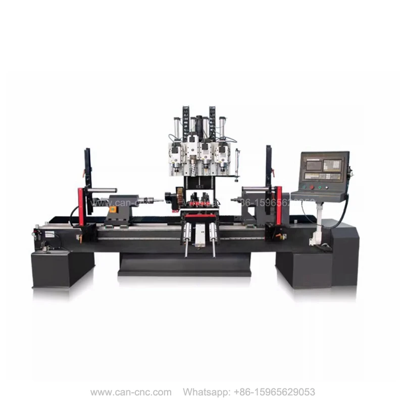 Tre Cnc dreiebenk for dreiing og fresing